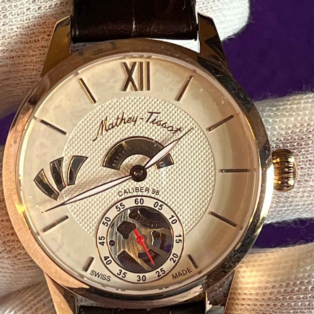 Mathey-Tissot Manuel wind watch